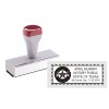 TX Handstamp Rectangular Notary Stamp